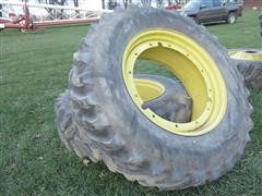 Armstrong 20.8-38 Tractor Tires With Rims 