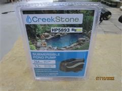 Creek Stone Submersible Pond Pump 