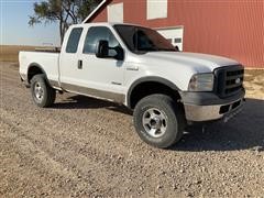 2005 Ford F250XL 4x4 Extended Cab Pickup 