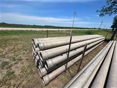 8” Gated Aluminum Irrigation Pipe 