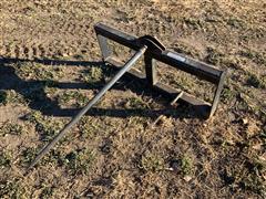 Skid Steer Single Tine Bale Spear 