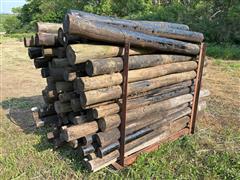 Creosote Fence Posts 