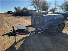 2023 X-Star 750-Gallon T/A Fuel Trailer 