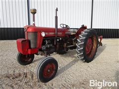 1964 Massey-Ferguson 65 Diesel Matic 2WD Tractor W/MF 3 Bottom Plow 