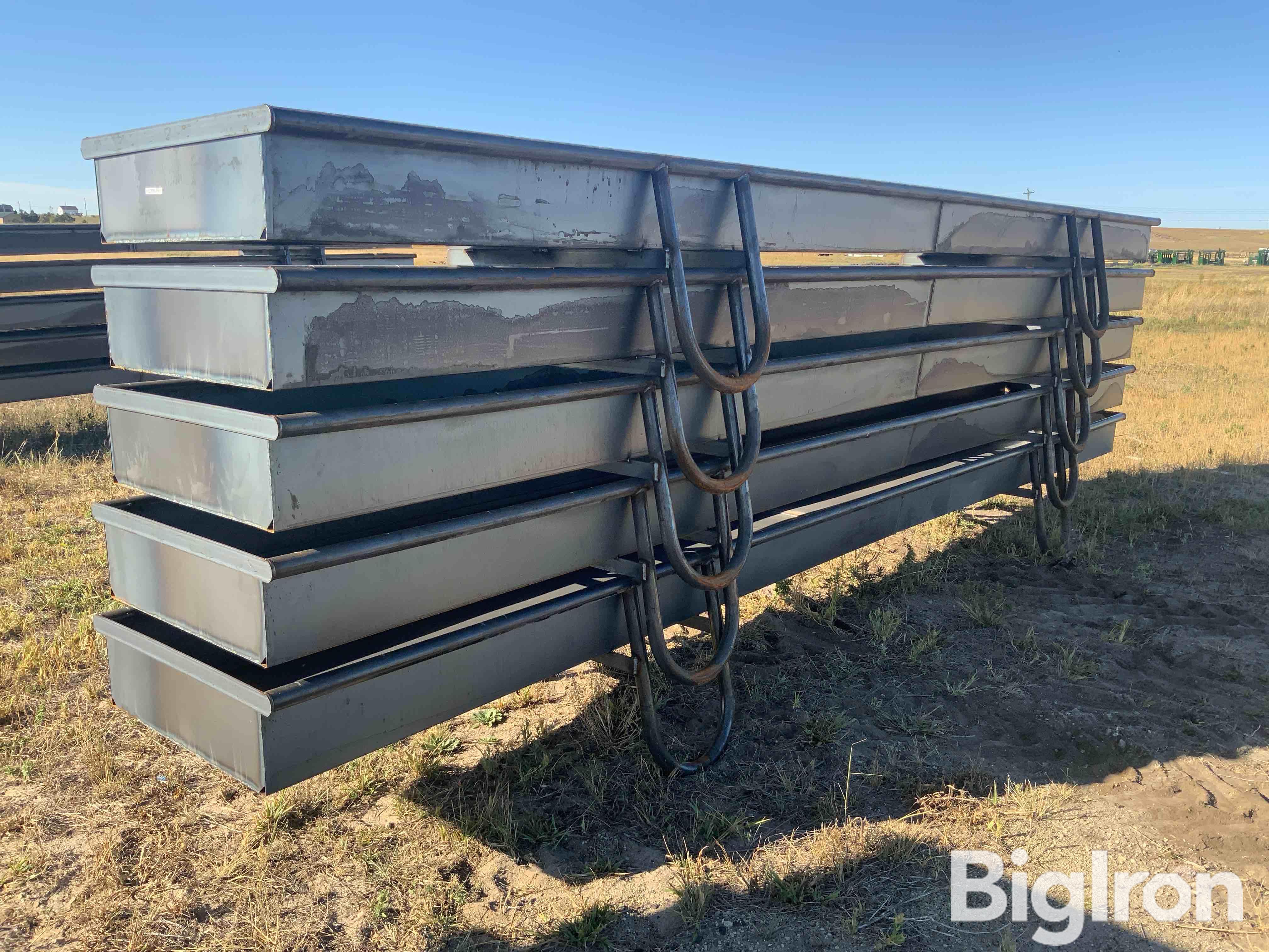 2024 Plus One 20’ Steel Feed Bunks 