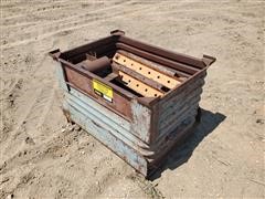 Steel Box W/Parts 