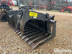 78” Hydraulic Grapple Rake 