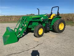 2022 John Deere 5090E MFWD Tractor W/Loader 