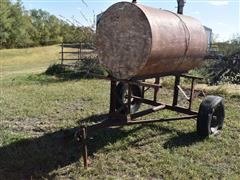 Shop Built Portable Fuel Barrel 