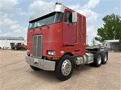 1984 Peterbilt 362 T/A Cabover Truck Tractor 