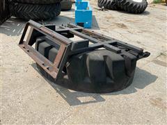 Shop Made Tire Manure Pusher 