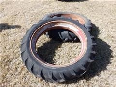 10-38 & 12.4x38 Tires On Farmall Rims 