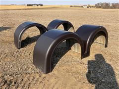 Fiberglass Double Hump Truck Tractor Fender 