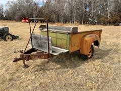 8’ Pickup Step-side Box Trailer 