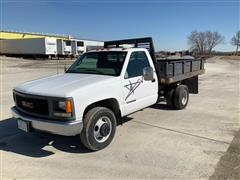 1997 GMC 3500 2WD Pickup W/Dump Box 