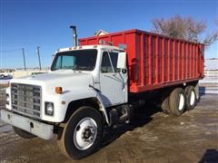 1980 International F1954 Grain Truck With Silage Extensions 