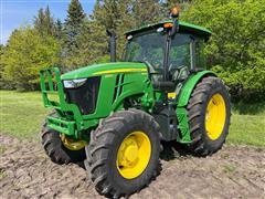 2022 John Deere 6135E MFWD Tractor 