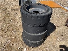 Mitl 10-16.5 Solid Flex Tires 