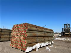 Pressure Treated Eastern Red Cedar Posts 