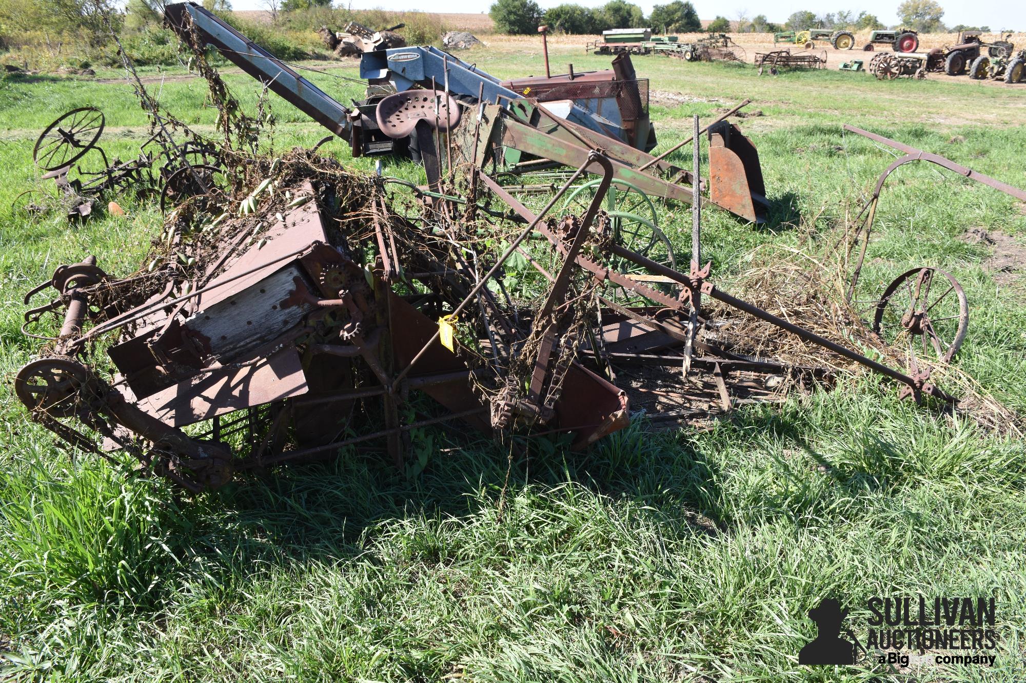 Antique Yard Art Mower 