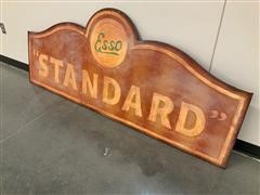 Standard Oil Metal Sign 