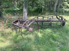 Antique Hay Rake 