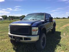 2008 Ford F250 Super Duty Lariat King Ranch 4x4 Crew Cab Pickup 