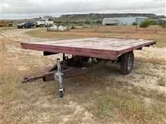 1981 12’ S/A Homemade Flatbed Trailer 