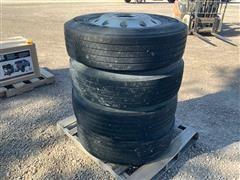 Firestone 295/75R 22.5 Truck Tires And Rims 