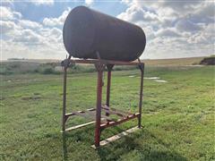 Steel Fuel Barrel W/Stand 