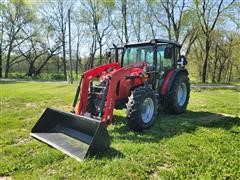 2019 Massey Ferguson 4707 MFWD Tractor W/Loader 