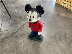 Mickey Mouse Concrete Statue 