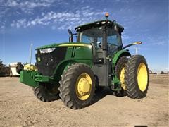 2014 John Deere 7210R MFWD Tractor 