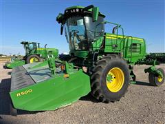 2023 John Deere W235R Self-Propelled Windrower 