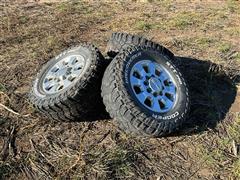 2012 GMC 3/4 Rims With LT275/70R18 Tires 