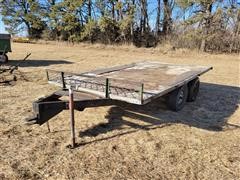 Shop Built Flatbed Trailer 