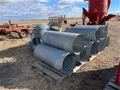 Perforated Grain Bin Aeration Tubing 