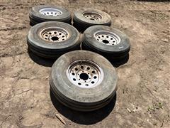 Carlisle 9/50x15 Implement Tires On Wheels 