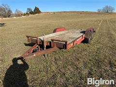 1997 Eagle 18' T/A Flatbed Trailer 