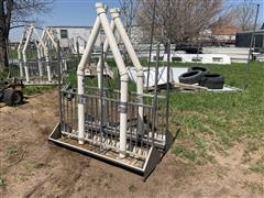 Custom Built Stainless Steel Feeder/Waterer Combo 