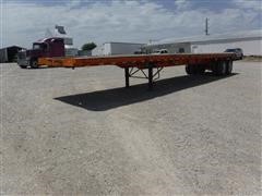 1971 Hobbs 42' T/A Flatbed Trailer 
