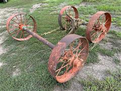 Case Threshing Machine Axles/wheels 