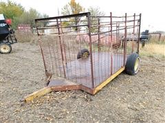 Homemade Livestock Trailer 