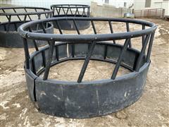 8’ Poly Round Bale Feeder 