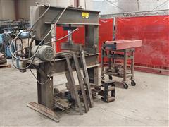 Custom Built Shop Steel Press 