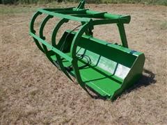 John Deere 7' Bucket W/Grapple 