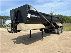 2016 Armor Lite T/A 1/2 Round End Dump Trailer 