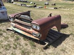 1959 Chevrolet 32 Pickup Front Clip And Hood 