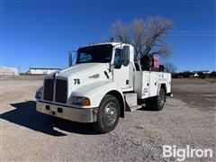 2002 Kenworth T300 S/A Service Truck 