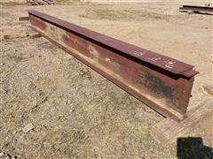 21” Tall X 20’ Steel I-Beam 